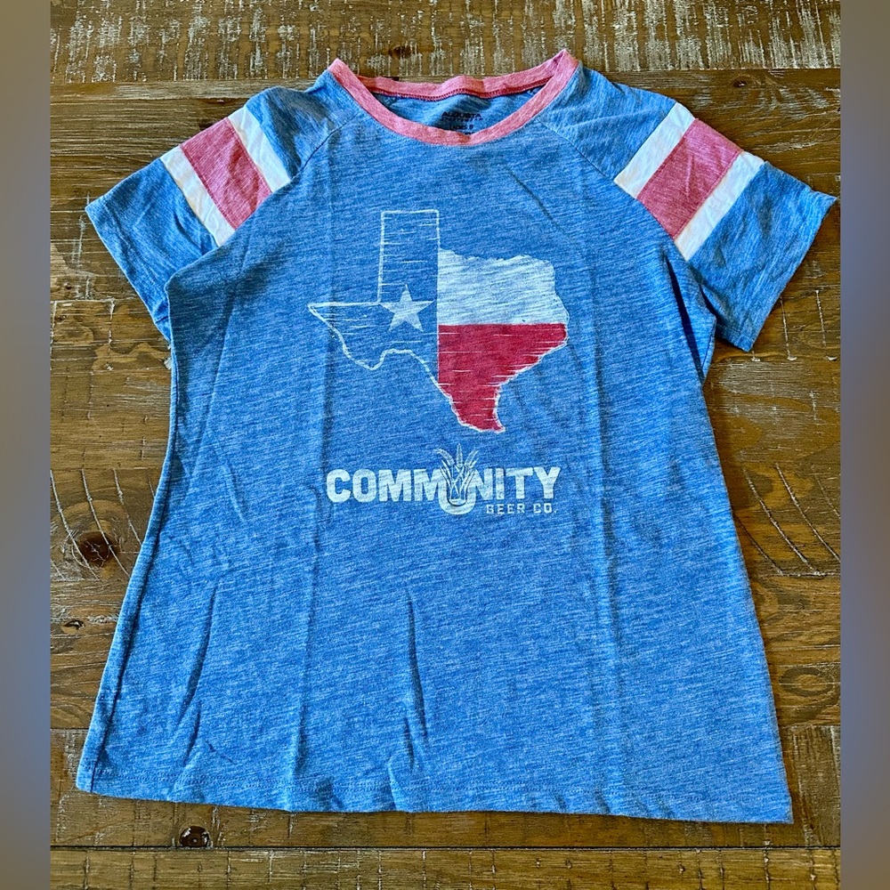Woman’s Community Beer Company T-Shirt, Size Small